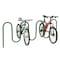 Global Industrial Wave Bike Rack, Green, Below Ground Mount, 9-Bike 652779GGN - alternate 3